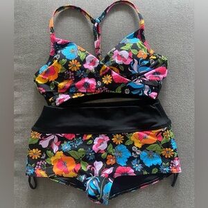 Gym to swim Victoria’s Secret PINK bikini set xs